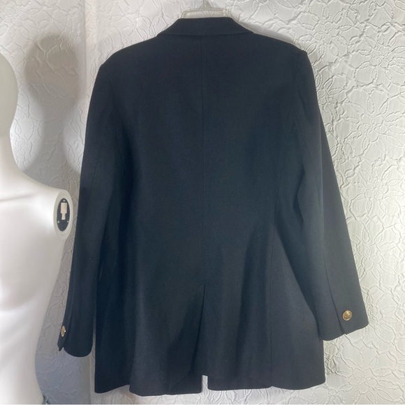 Vintage 90s Adolfo studios wool coat suit jacket - Picture 4 of 15